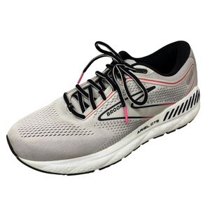 Brooks Ariel GTS 23 Athletic Running Shoes Walking Gym Gray Pink Women’s Size 11